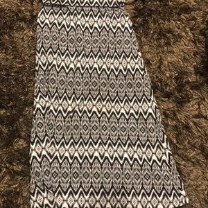 Beautiful printed skirt worn once